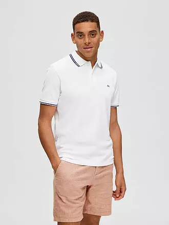 SELECTED | Polo SLHDANTE | weiss